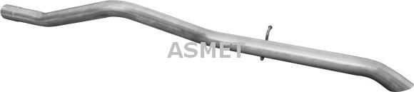 Asmet 07.224 - Труба вихлопного газу autozip.com.ua