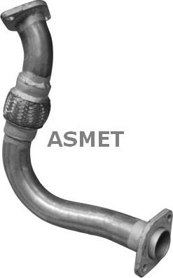 Asmet 10.098 - Труба вихлопного газу autozip.com.ua
