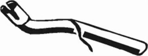 Asmet 11.016 - Труба вихлопного газу autozip.com.ua
