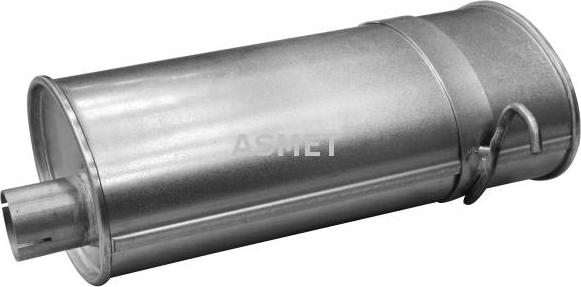 Asmet 18.015 - Глушник вихлопних газів кінцевий autozip.com.ua