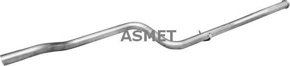 Asmet 24.059 - Труба вихлопного газу autozip.com.ua