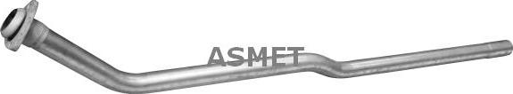 Asmet 24.058 - Труба вихлопного газу autozip.com.ua