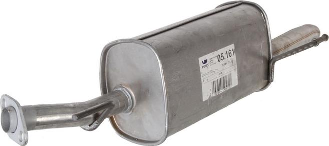 Asmet 05.161 - Глушник вихлопних газів кінцевий autozip.com.ua