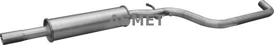 Asmet 03.114 - Предглушітель вихлопних газів autozip.com.ua