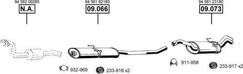 Asmet FI162860 - Система випуску ОГ autozip.com.ua