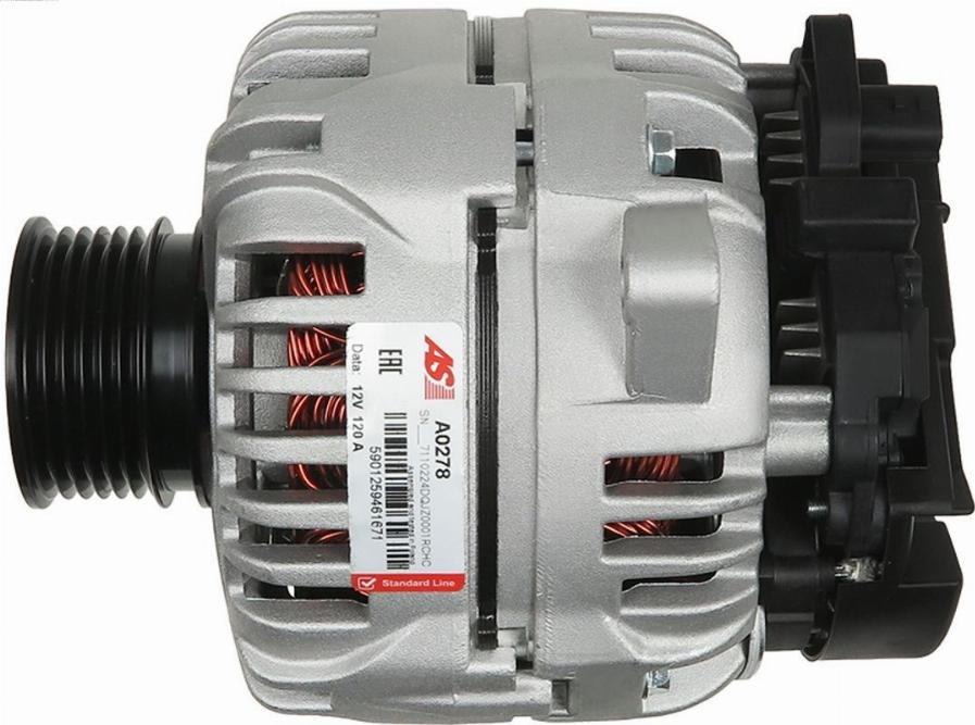 AS-PL A0278 - Генератор autozip.com.ua