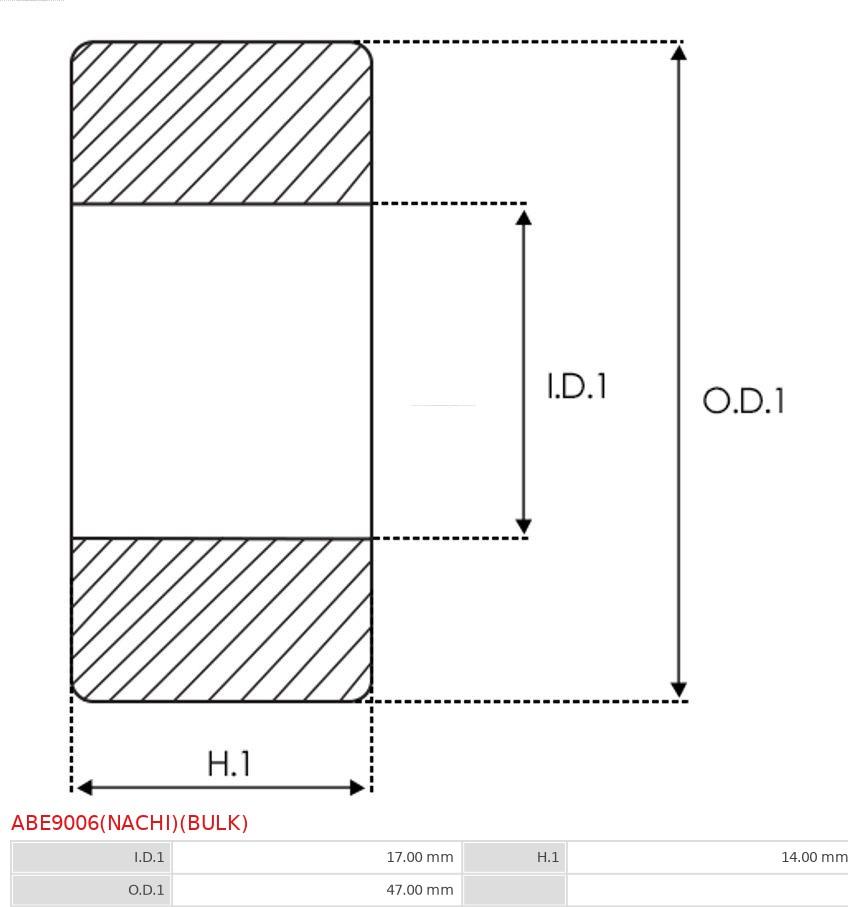 AS-PL ABE9006(NACHI)(BULK) -  autozip.com.ua