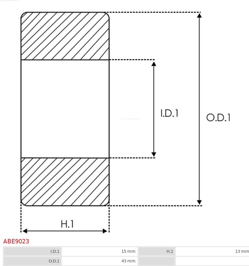 AS-PL ABE9023 - Підшипник autozip.com.ua