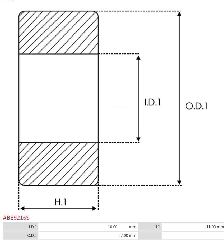 AS-PL ABE9216S - Підшипник autozip.com.ua