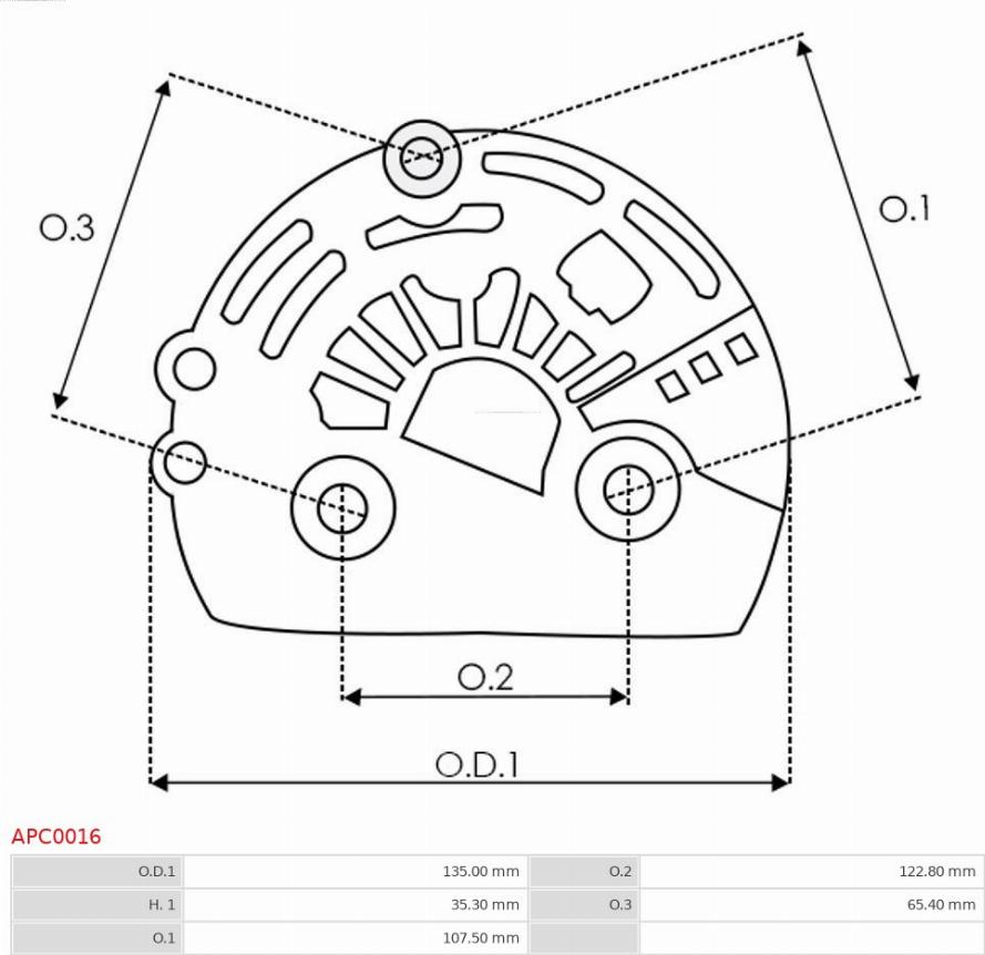 AS-PL APC0016 - Захисна кришка, генератор autozip.com.ua