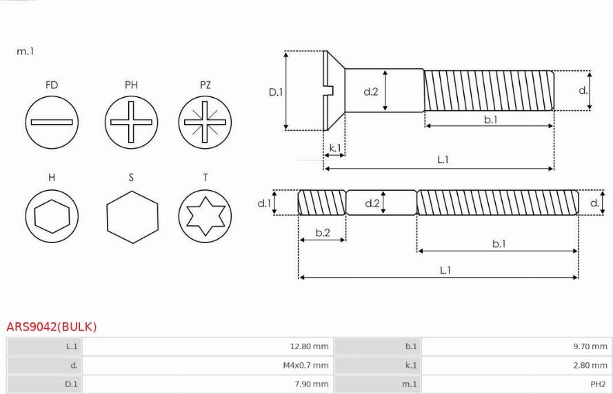 AS-PL ARS9042(BULK) - Ремкомплект, генератор autozip.com.ua