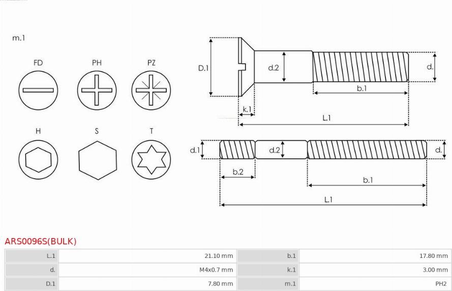 AS-PL ARS0096S(BULK) - Ремкомплект, генератор autozip.com.ua