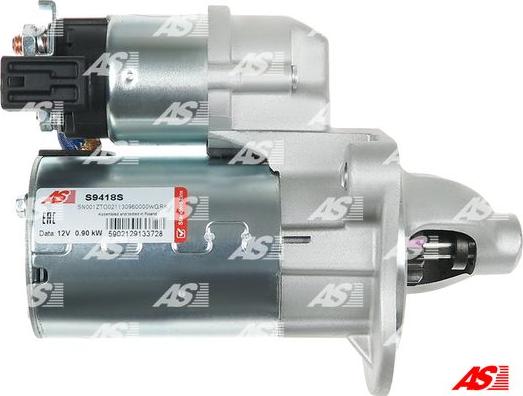 AS-PL S9418S - Стартер autozip.com.ua