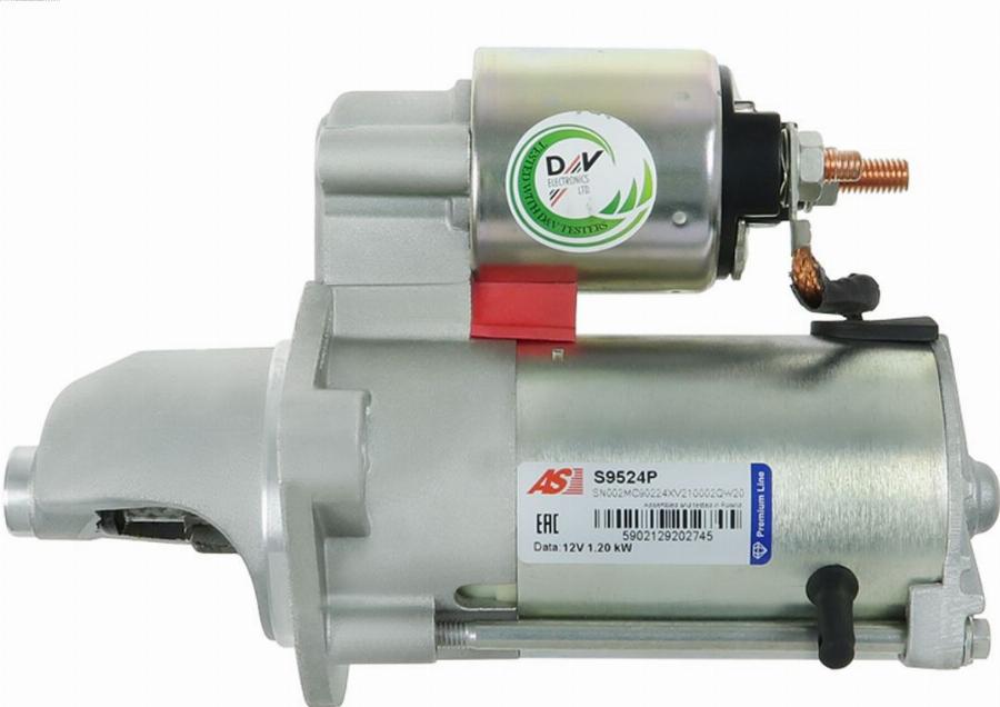 AS-PL S9524P - Стартер autozip.com.ua