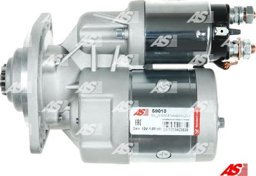 AS-PL S9010 - Стартер autozip.com.ua