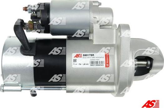 AS-PL S9017SR - Стартер autozip.com.ua