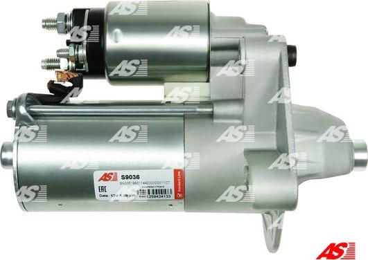 AS-PL S9036 - Стартер autozip.com.ua