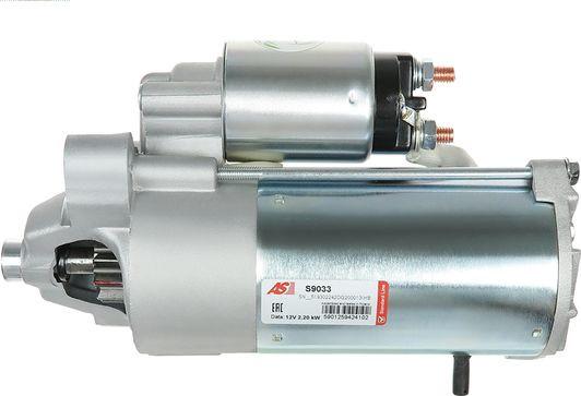 AS-PL S9033 - Стартер autozip.com.ua