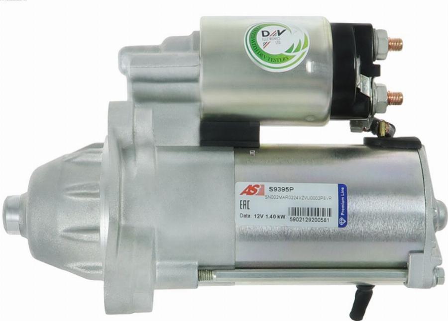 AS-PL S9395P - Стартер autozip.com.ua