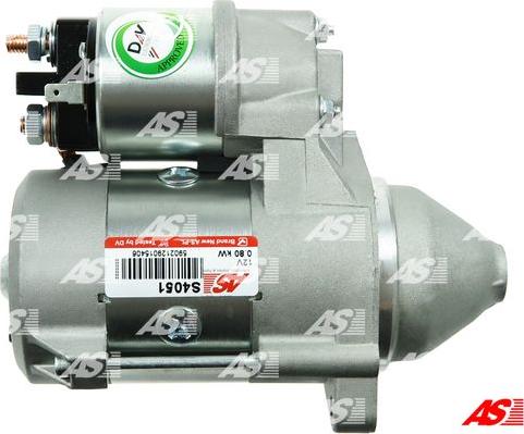 AS-PL S4051 - Стартер autozip.com.ua