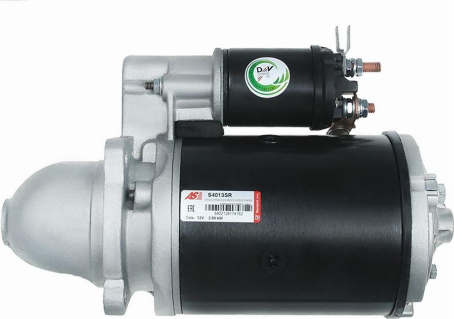 AS-PL S4013SR - Стартер autozip.com.ua