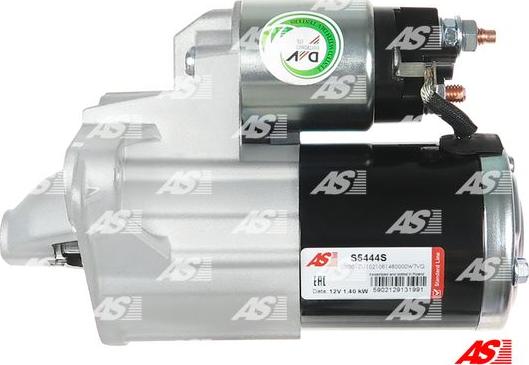 AS-PL S5444S - Стартер autozip.com.ua