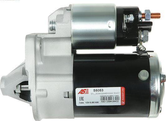 AS-PL S5053 - Стартер autozip.com.ua