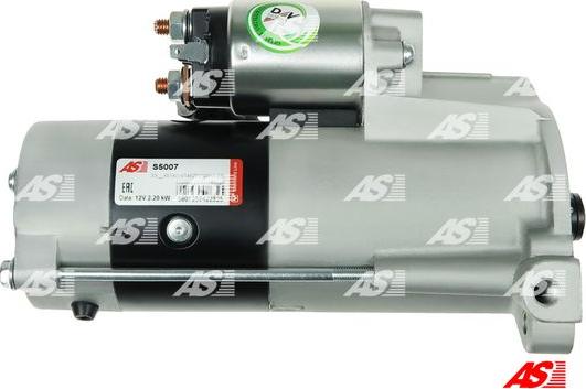 AS-PL S5007 - Стартер autozip.com.ua