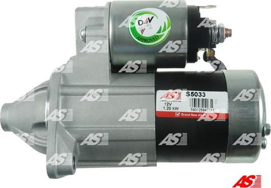 AS-PL S5033 - Стартер autozip.com.ua