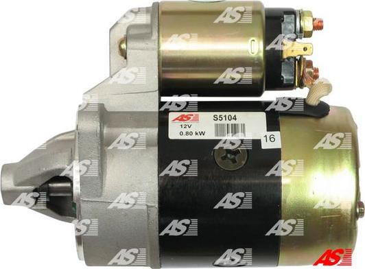 AS-PL S5104 - Стартер autozip.com.ua