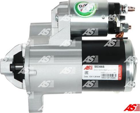 AS-PL S5366S - Стартер autozip.com.ua