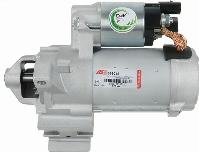 AS-PL S6604S - Стартер autozip.com.ua