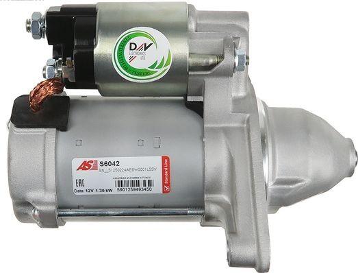 AS-PL S6042 - Стартер autozip.com.ua