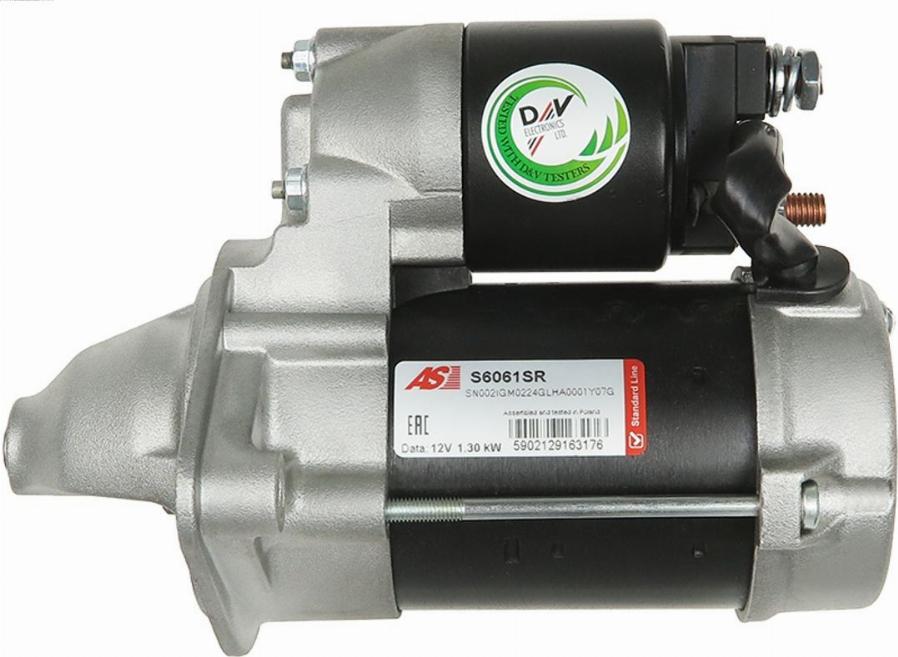 AS-PL S6061SR - Стартер autozip.com.ua