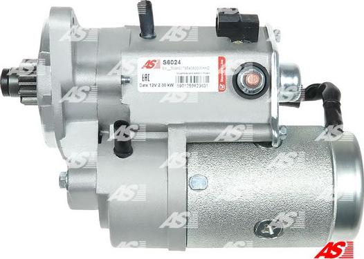 AS-PL S6024 - Стартер autozip.com.ua