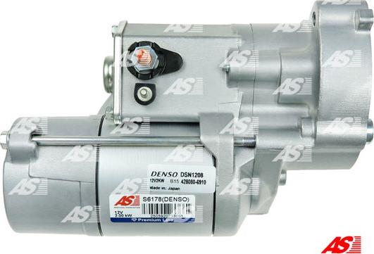 AS-PL S6178(DENSO) - Стартер autozip.com.ua