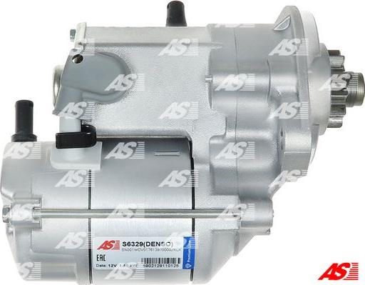 AS-PL S6329(DENSO) - Стартер autozip.com.ua