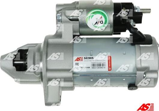 AS-PL S6296S - Стартер autozip.com.ua