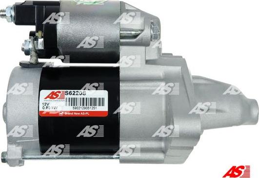 AS-PL S6220S - Стартер autozip.com.ua