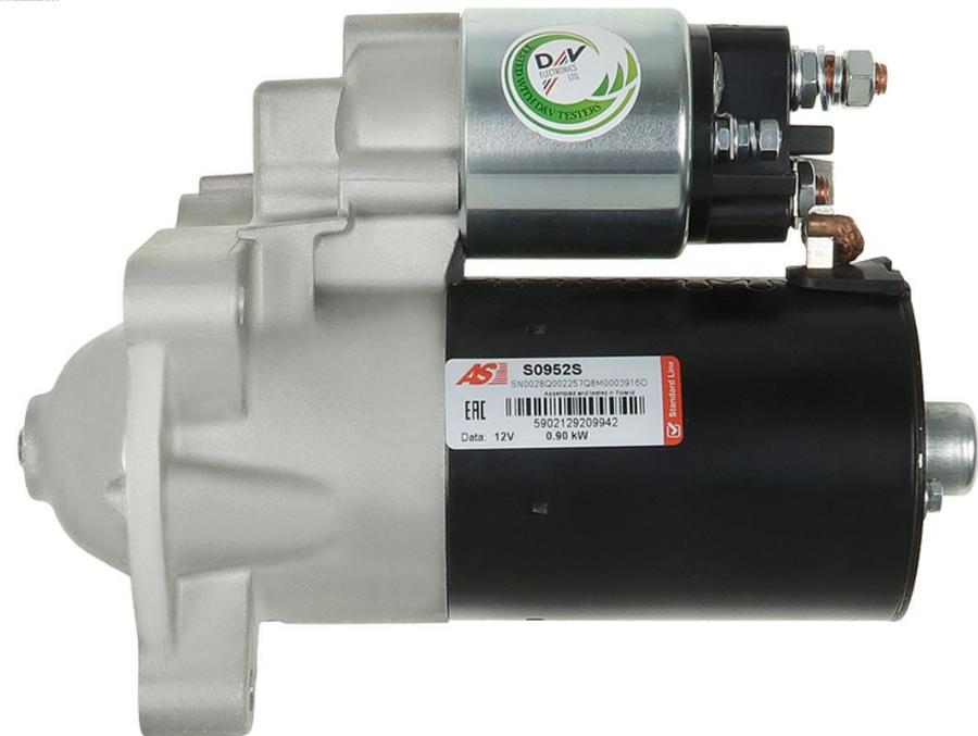 AS-PL S0952S - Стартер autozip.com.ua