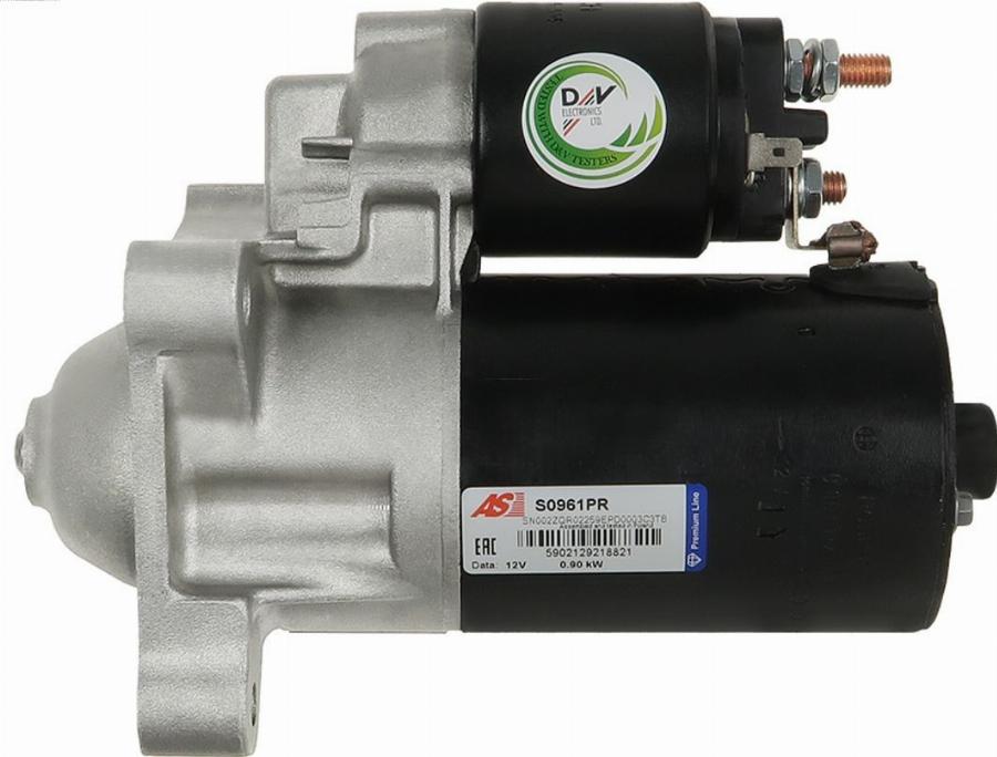 AS-PL S0961PR - Стартер autozip.com.ua