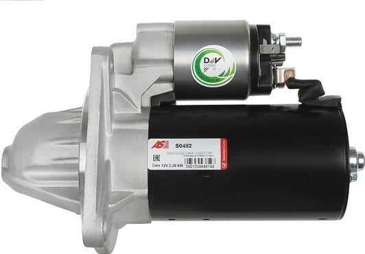 AS-PL S0482 - Стартер autozip.com.ua