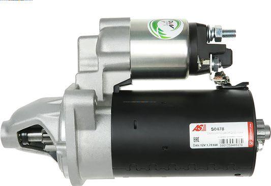 AS-PL S0478 - Стартер autozip.com.ua