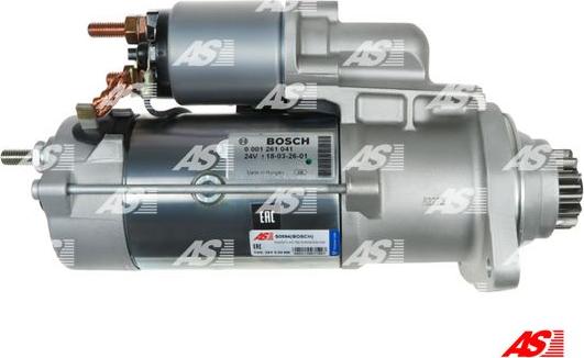 AS-PL S0594(BOSCH) - Стартер autozip.com.ua