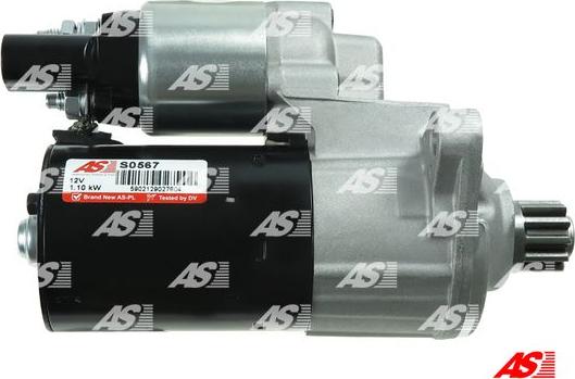 AS-PL S0567 - Стартер autozip.com.ua