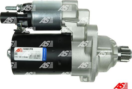 AS-PL S0681PR - Стартер autozip.com.ua