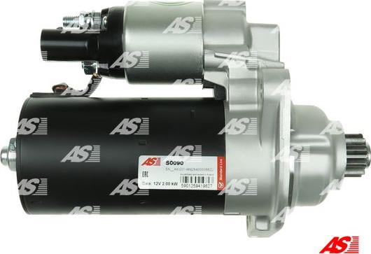 AS-PL S0090 - Стартер autozip.com.ua