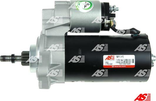AS-PL S0045 - Стартер autozip.com.ua