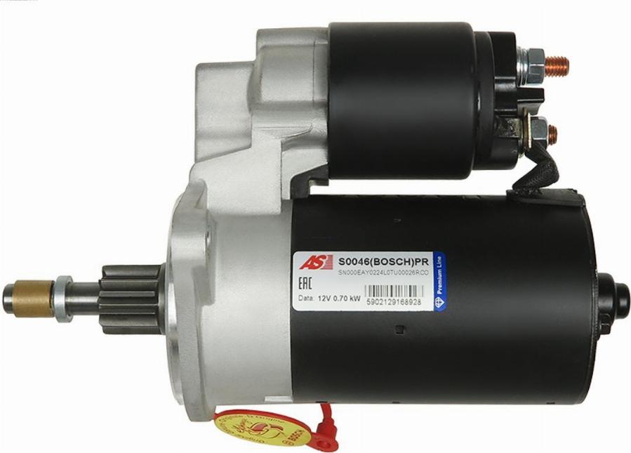 AS-PL S0046(BOSCH)PR - Стартер autozip.com.ua