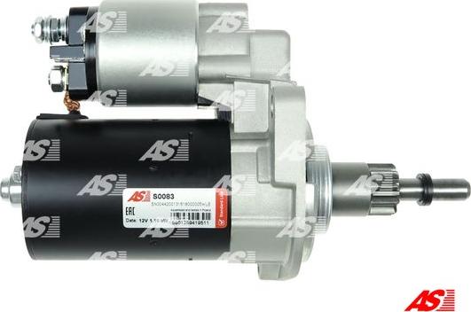 AS-PL S0083 - Стартер autozip.com.ua